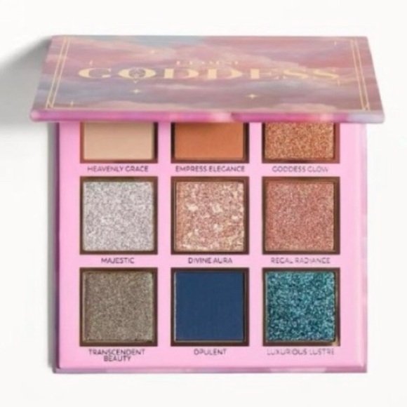 Eloise Goddess eyeshadow palette, 9 matte and shimmer shades - Picture 2 of 4